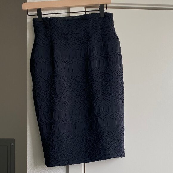 Escada Textured Pencil Skirt Size EU34/US0 Career Professional Workwear EUC - Picture 2 of 7
